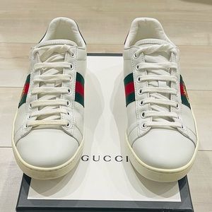 Gucci Ace Sneakers with Bee
